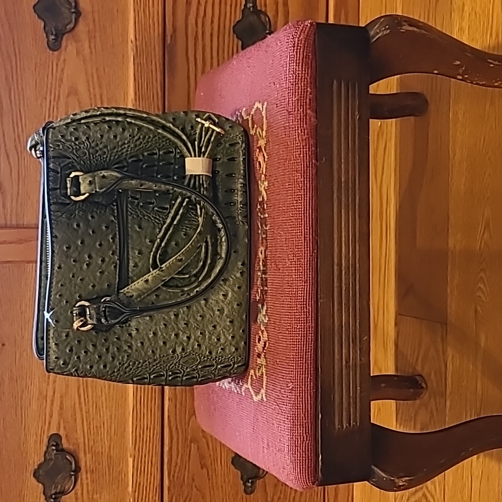 Faux Alligator Purse